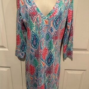 Lilly Pulitzer Multicolor Long Sleeve Dress